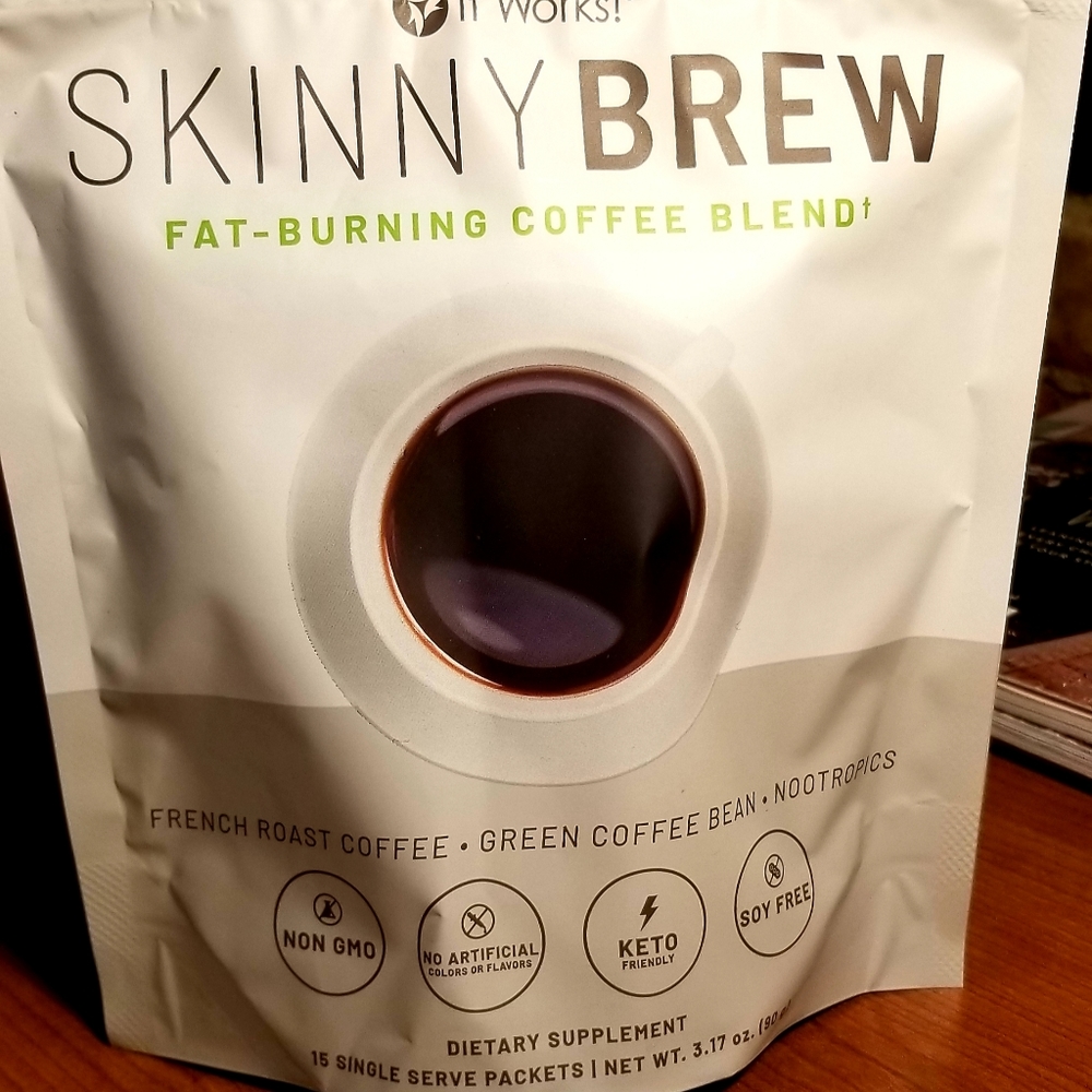 It Works! Skinny Brew coffee.